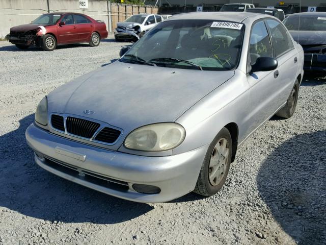 KLATA52671B641605 - 2001 DAEWOO LANOS S 银色 照片 2