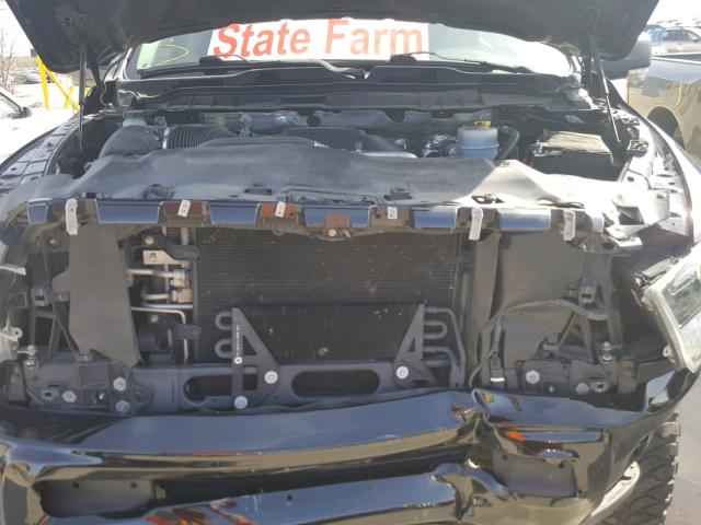3C6UR5MJ9EG143725 - 2014 RAM 2500 SLT BLACK photo 7