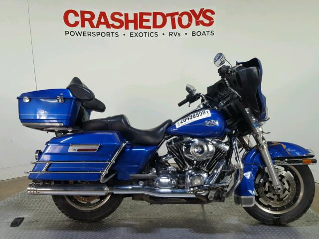 1HD1FF4188Y605890 - 2008 HARLEY-DAVIDSON FLHT CLASS BLUE photo 1