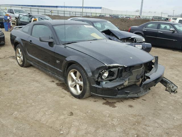 1ZVFT82H165231517 - 2006 FORD MUSTANG GT BLACK photo 1