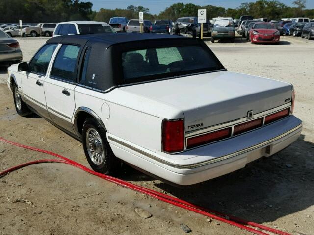 1LNLM82W8VY730809 - 1997 LINCOLN TOWN CAR S WHITE photo 3