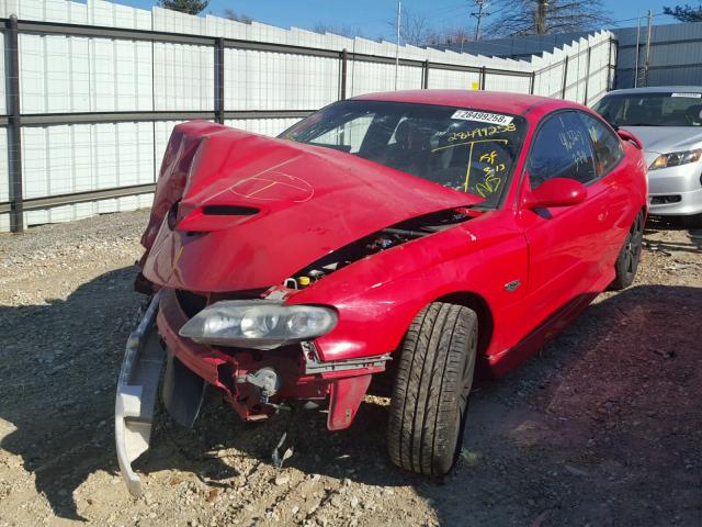 6G2VX12U26L819792 - 2006 PONTIAC GTO RED photo 2