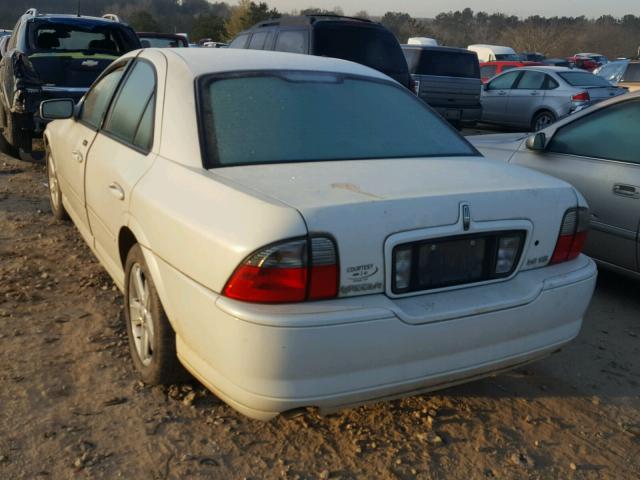 1LNFM87A76Y638604 - 2006 LINCOLN LS WHITE photo 3