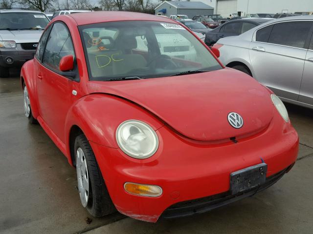 3VWBC21C3YM422452 - 2000 VOLKSWAGEN NEW BEETLE 红色 照片 1
