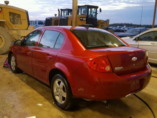 1G1AF5F50A7194050 - 2010 CHEVROLET COBALT 2LT BURGUNDY photo 3