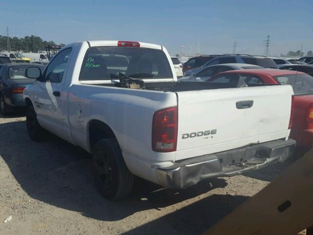 1D7HA16K92J230931 - 2002 DODGE RAM 1500 WHITE photo 3