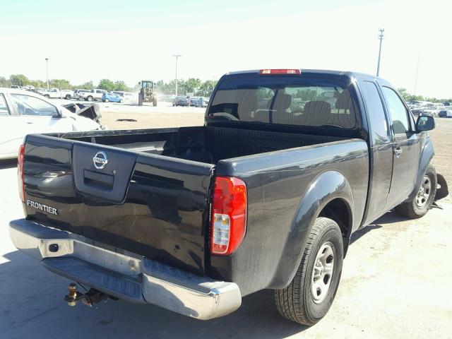 1N6BD0CT4BC433824 - 2011 NISSAN FRONTIER S BLACK photo 4