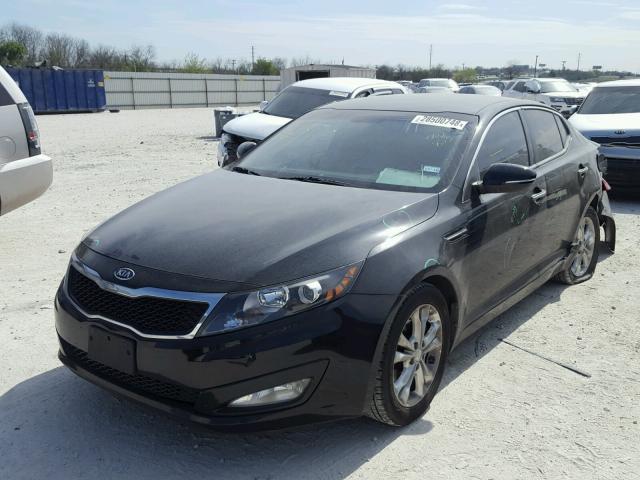 5XXGN4A79CG002853 - 2012 KIA OPTIMA EX BLACK photo 2