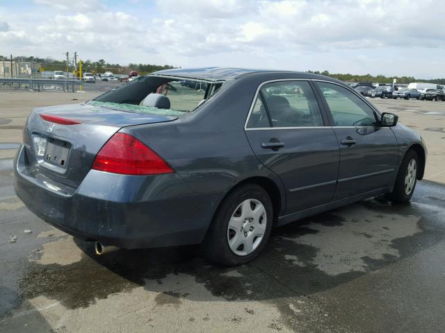 1HGCM56476A179862 - 2006 HONDA ACCORD LX GRAY photo 4