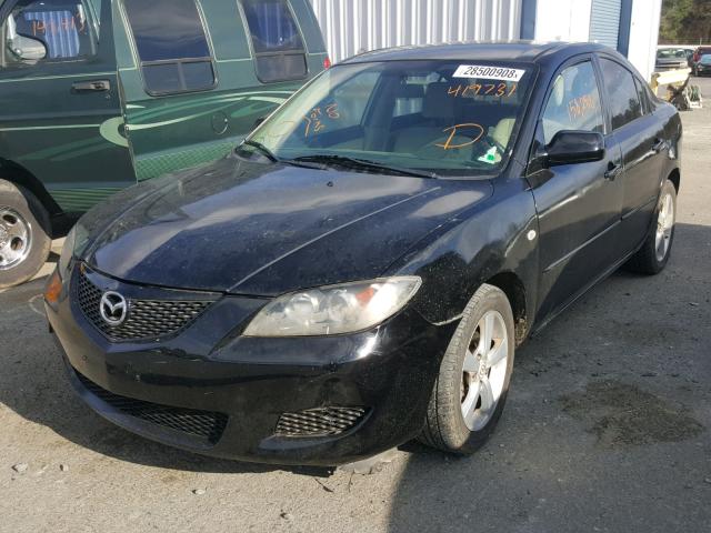 JM1BK12FX61419731 - 2006 MAZDA 3 I BLACK photo 2