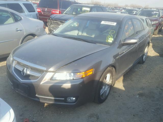 19UUA66258A044206 - 2008 ACURA TL GRAY photo 2