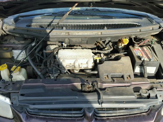 2B4FP2535TR819730 - 1996 DODGE CARAVAN BURGUNDY photo 7