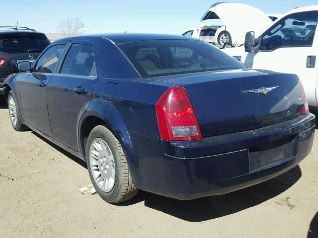 2C3KA43R96H215540 - 2006 CHRYSLER 300 BLUE photo 3