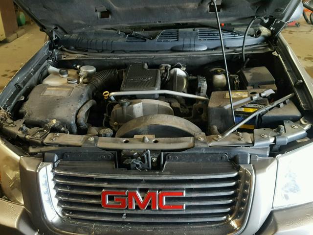 1GKDT13S272159441 - 2007 GMC ENVOY SILVER photo 7