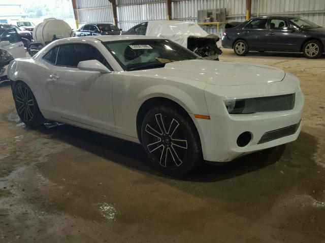 2G1FA1E35D9204944 - 2013 CHEVROLET CAMARO LS WHITE photo 1