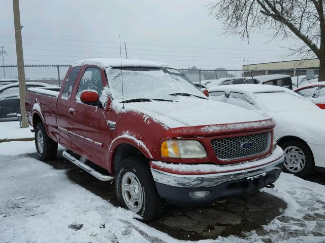 1FTRX18W2XNB24186 - 1999 FORD F150 RED photo 1