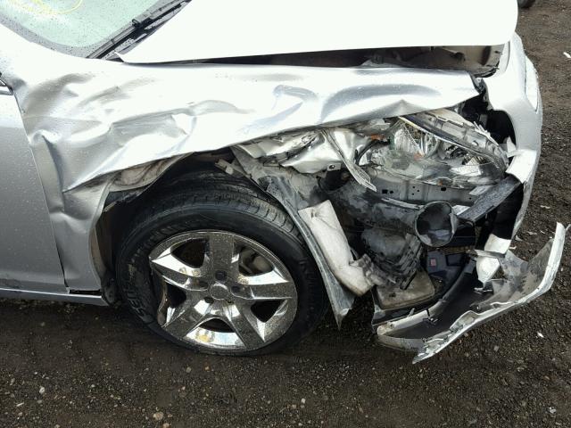 1G1ZA5EN7A4137820 - 2010 CHEVROLET MALIBU LS SILVER photo 9