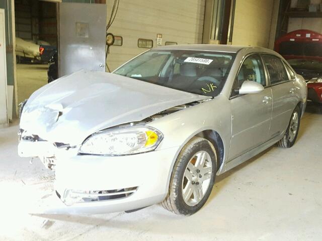 2G1WG5E37C1257633 - 2012 CHEVROLET IMPALA LT SILVER photo 2