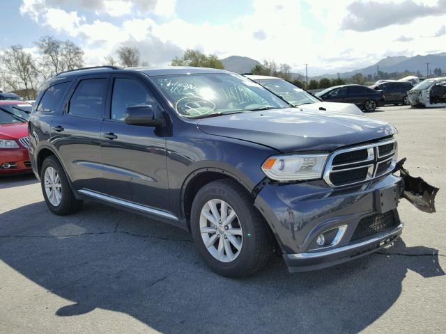 1C4RDHAG2FC113963 - 2015 DODGE DURANGO SX BLUE photo 1