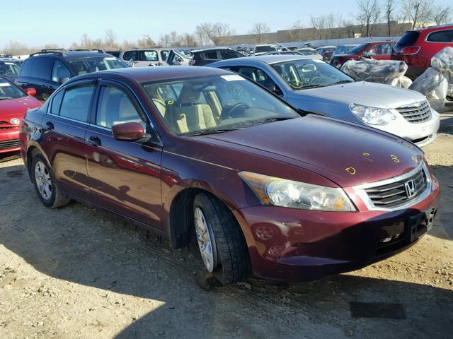 1HGCP26489A184417 - 2009 HONDA ACCORD LXP MAROON photo 1