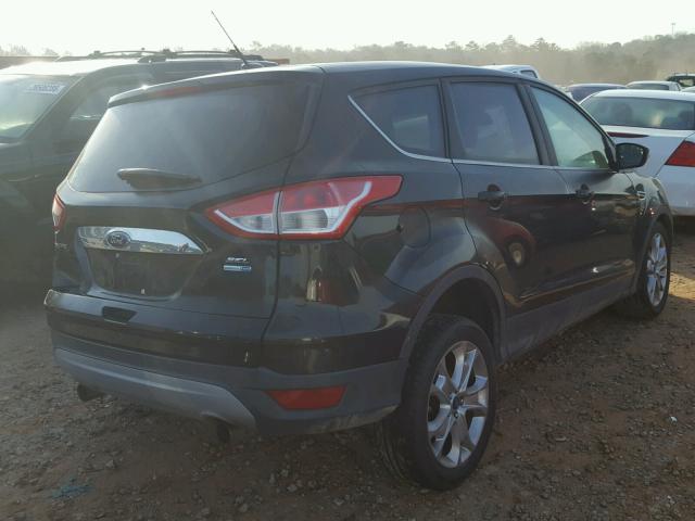 1FMCU9H93DUA25008 - 2013 FORD ESCAPE SEL BLACK photo 4