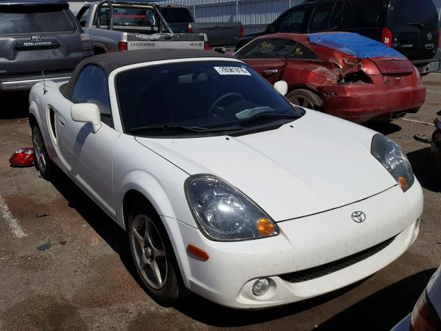 JTDFR320030059049 - 2003 TOYOTA MR2 SPYDER WHITE photo 1