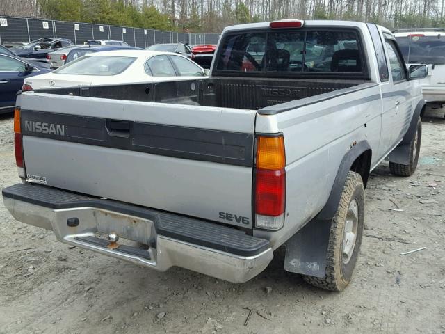 1N6HD16Y8RC369790 - 1994 NISSAN TRUCK KING SILVER photo 4