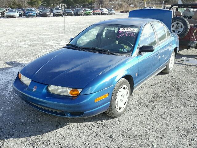 1G8ZK5278YZ257742 - 2000 SATURN SL2 BLUE photo 2