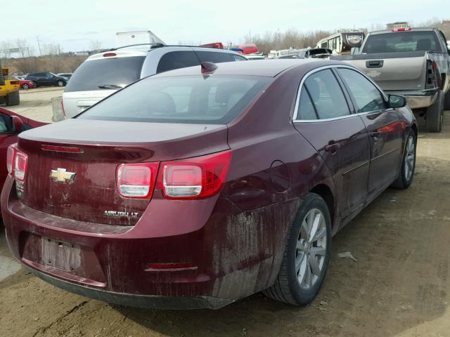 1G11D5SL0FF263374 - 2015 CHEVROLET MALIBU 2LT BURGUNDY photo 4