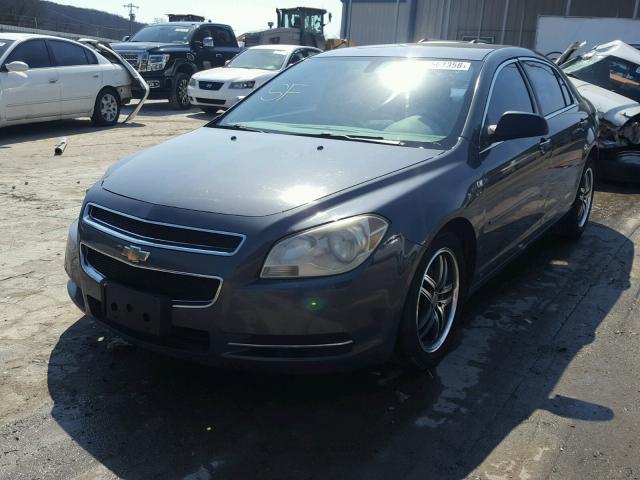1G1ZG57N58F224819 - 2008 CHEVROLET MALIBU LS მწვანე ფოტო 2