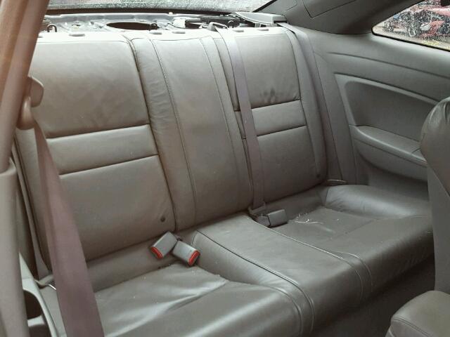 2HGFG12918H532826 - 2008 HONDA CIVIC EXL BLACK photo 6