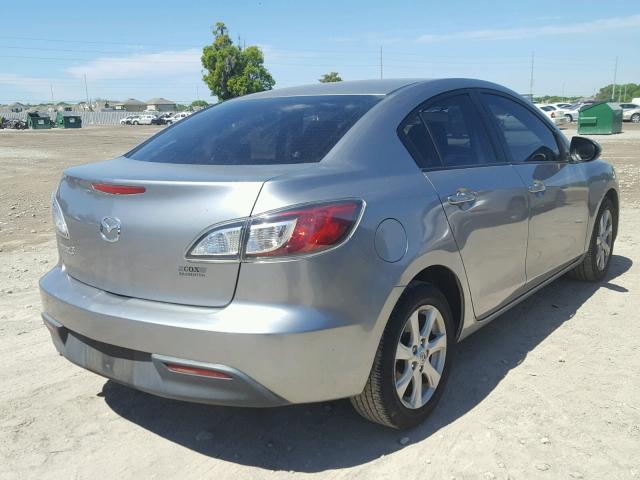 JM1BL1SF1A1289568 - 2010 MAZDA 3 I GRAY photo 4