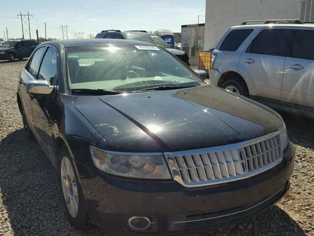 3LNHM26T18R646272 - 2008 LINCOLN MKZ BLACK photo 1