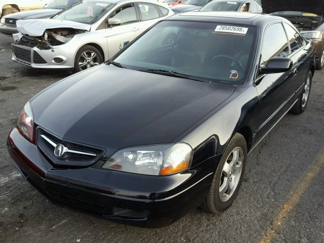 19UYA42443A013664 - 2003 ACURA 3.2CL BLACK photo 2