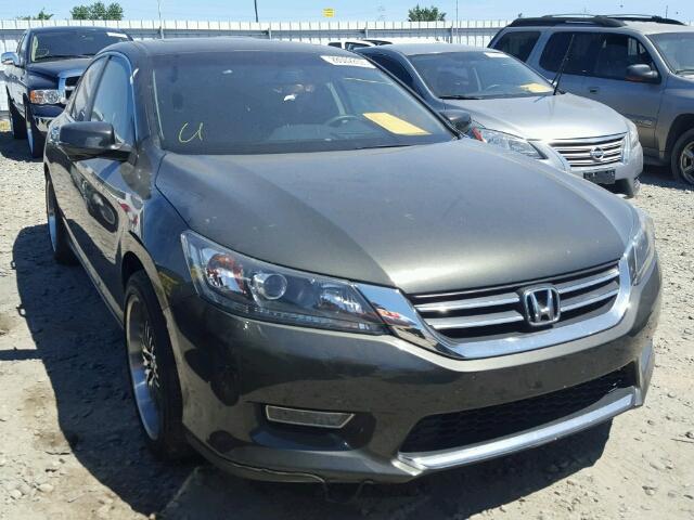 1HGCR2F72DA202486 - 2013 HONDA ACCORD EX BROWN photo 1