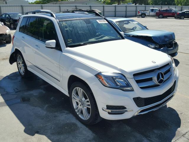 WDCGG5HBXEG334283 - 2014 MERCEDES-BENZ GLK 350 WHITE photo 1