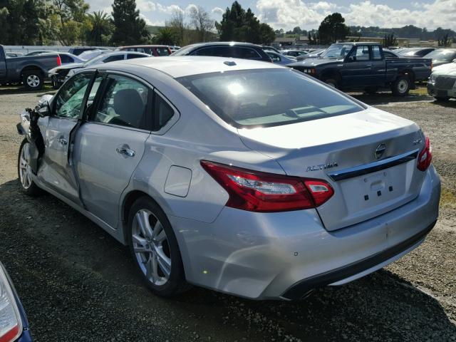 1N4BL3AP7HC165458 - 2017 NISSAN ALTIMA 3.5 SILVER photo 3