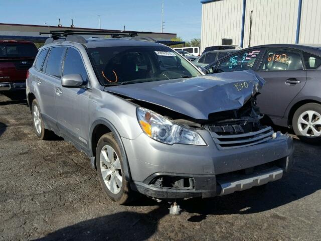 4S4BREKCXA2351812 - 2010 SUBARU OUTBACK 3. SILVER photo 1