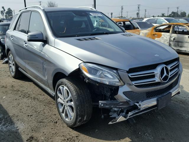 4JGDA5JBXGA653950 - 2016 MERCEDES-BENZ GLE 350 GRAY photo 1