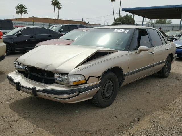 1G4HP53L5NH462723 - 1992 BUICK LESABRE CU GOLD photo 2