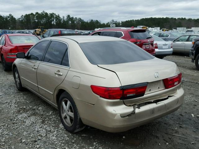 1HGCM56745A007362 - 2005 HONDA ACCORD EX GOLD photo 3