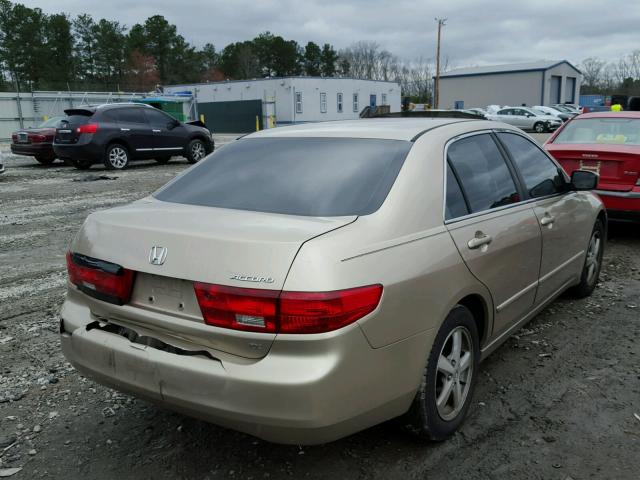 1HGCM56745A007362 - 2005 HONDA ACCORD EX GOLD photo 4