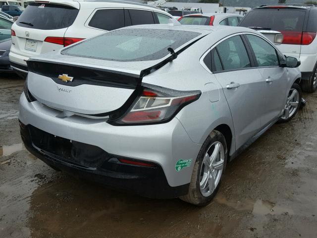 1G1RC6S56HU115581 - 2017 CHEVROLET VOLT LT SILVER photo 4