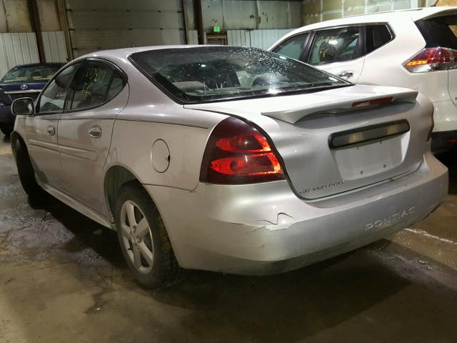 2G2WP522351195013 - 2005 PONTIAC GRAND PRIX SILVER photo 3