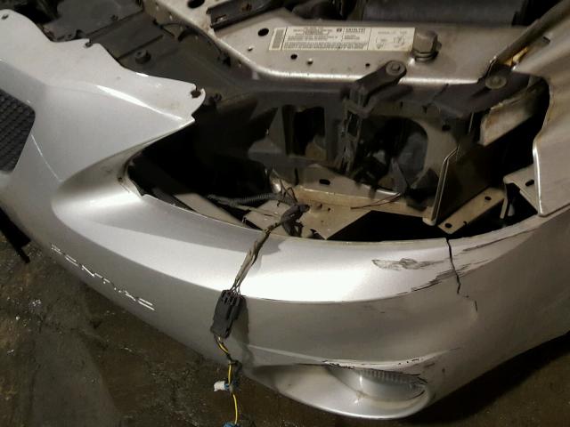 2G2WP522351195013 - 2005 PONTIAC GRAND PRIX SILVER photo 9