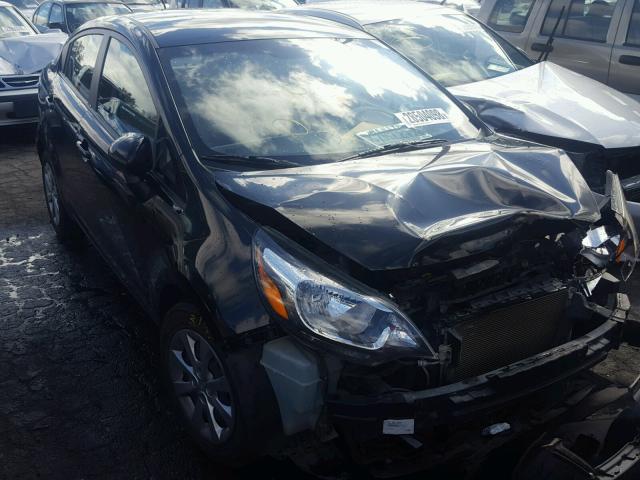 KNADM4A30D6218820 - 2013 KIA RIO LX Սև լուսանկար 1