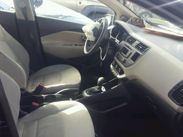 KNADM4A30D6218820 - 2013 KIA RIO LX Սև լուսանկար 5