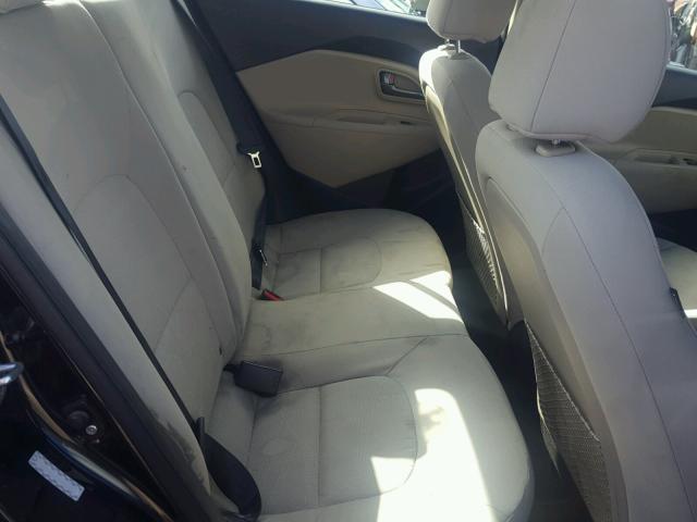 KNADM4A30D6218820 - 2013 KIA RIO LX Սև լուսանկար 6
