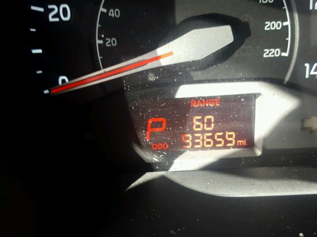 KNADM4A30D6218820 - 2013 KIA RIO LX Սև լուսանկար 8