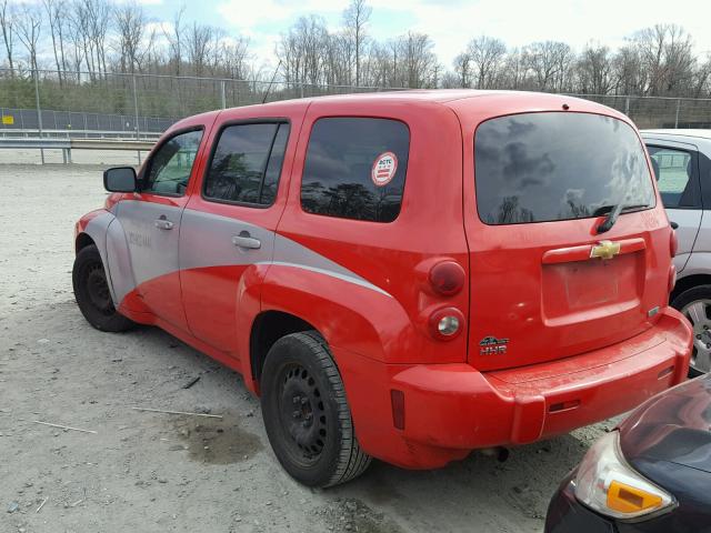 3GCBAADB2AS579946 - 2010 CHEVROLET HHR LS RED photo 3